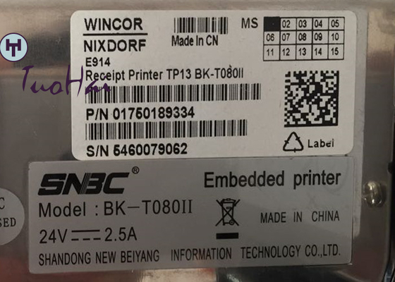 1750189334 DIEBOLD Nixdorf TP13 Receipt Printer BKT080II