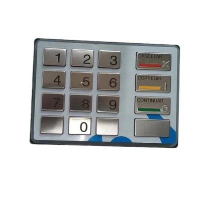 ATM Machine Parts Diebold Opteva EPP 5 BSC LGE ST STL Spanish Version Keyboard 49-216680-764E 49216680764E