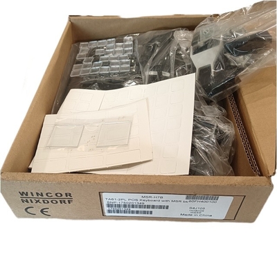 ATM Machine Parts Wincor Nixdorf TP61-2 PL POS Keyboard With MSR Bk 1750201350 1750201349