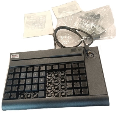 ATM Machine Parts Wincor Nixdorf TP61-2 PL POS Keyboard With MSR Bk 1750201350 1750201349