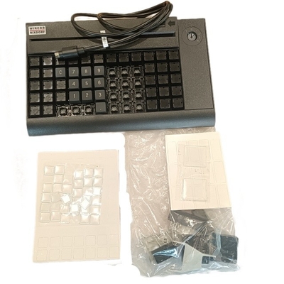 ATM Machine Parts Wincor Nixdorf TP61-2 PL POS Keyboard With MSR Bk 1750201350 1750201349