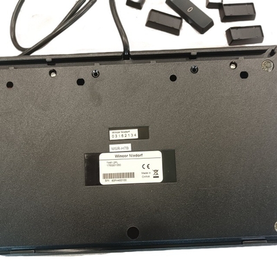 ATM Machine Parts Wincor Nixdorf TP61-2 PL POS Keyboard With MSR Bk 1750201350 1750201349